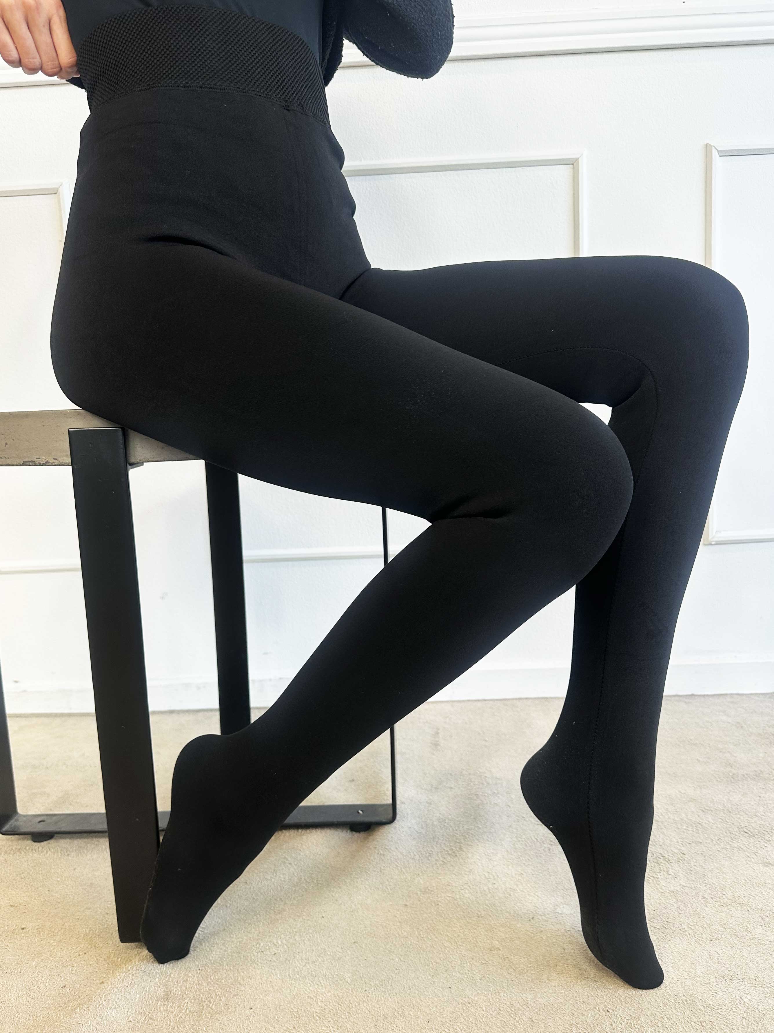 Artemine - Elastiska strumpbyxor med tjockt mjukt foder